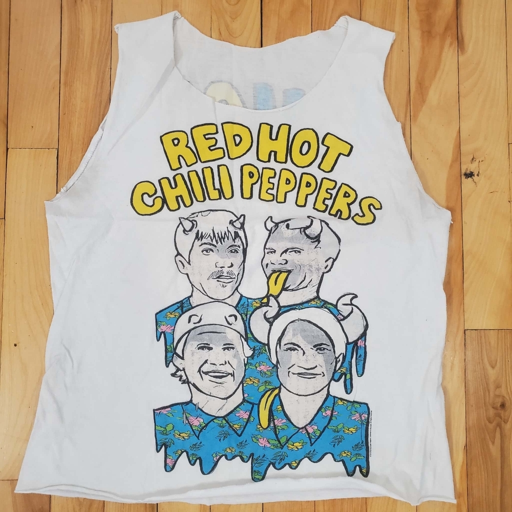 AUTHENTIC Red Hot Chili Peppers The Getaway 2017 LARGE Concert Tour T Shirt